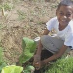 Idene: Der Verkauf von Bio-Bananen hilft einer Schule für besondere Kinder