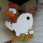 Vogelhaus-Challenge - Huhn-mit-Ei-Vogelhaus