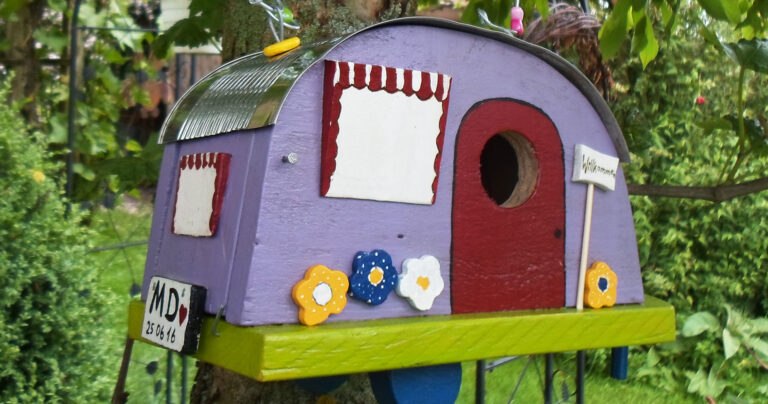 Vogelhaus-Challenge - Wohnwagen-Vogelhaus