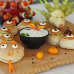 Partyschlange aus Lebensmittel für Kinder