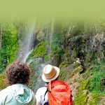 Der Uracher Wasserfall auf der Schwäbischen Alb