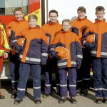 Gruppenbild der Jugendfeuerwehr Bruchsal