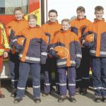 Gruppenbild der Jugendfeuerwehr Bruchsal