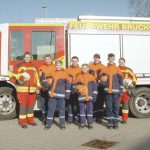 Gruppenbild der Jugendfeuerwehr Bruchsal