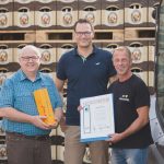 Für 40 Jahre Betriebszugehörigkeit erhielt Bernd Cech eine Ehrung