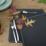 Herbstdeko Platzset mit Naurmaterialien