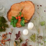 Anleitung herbstlicher Tisch-Dekoration