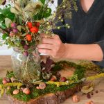 Herbstliche Tisch-Dekoration