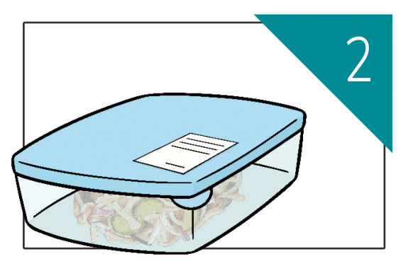 Möglichkeiten für den umweltschonenden Einkauf - Frischebox