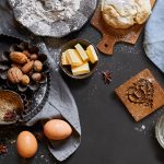 Zutaten für ein Lebkuchenhaus