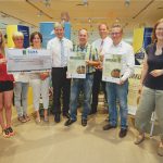 Urkunden- und Scheckübergabe an den BUND-Ortsgruppe Eberstadt.