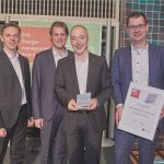 Urkunden- und Awardübergabe an EDEKA Südwest.
