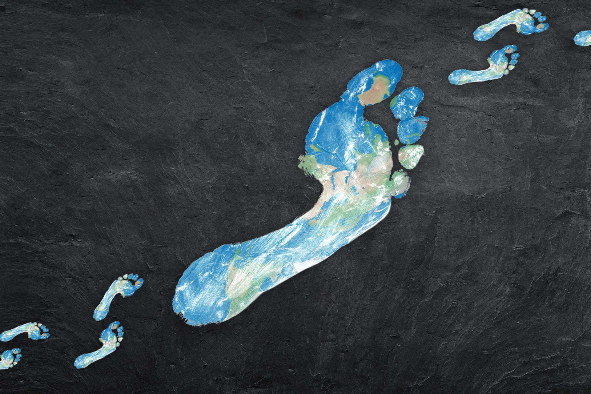Zeigt her eure Füße: der ökologische Fußabdruck - #zukunftleben