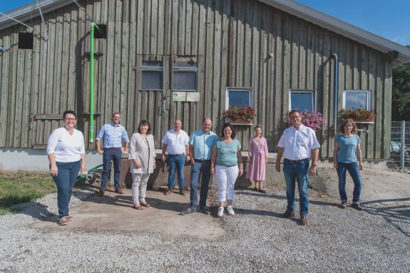 Zu Besuch in Glochen bei Hofglück-Landwirt Leuter.