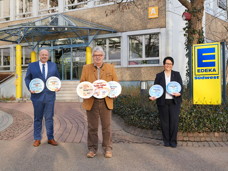 Tafel-Aktion: EDEKA sammelt Lebensmittel für die Tafeln - #zukunftleben