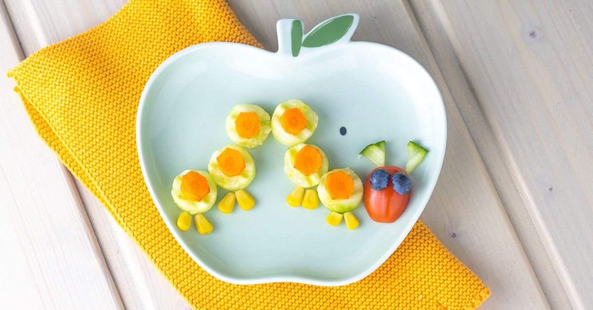 Illustrationen zu Obst und Gemüse