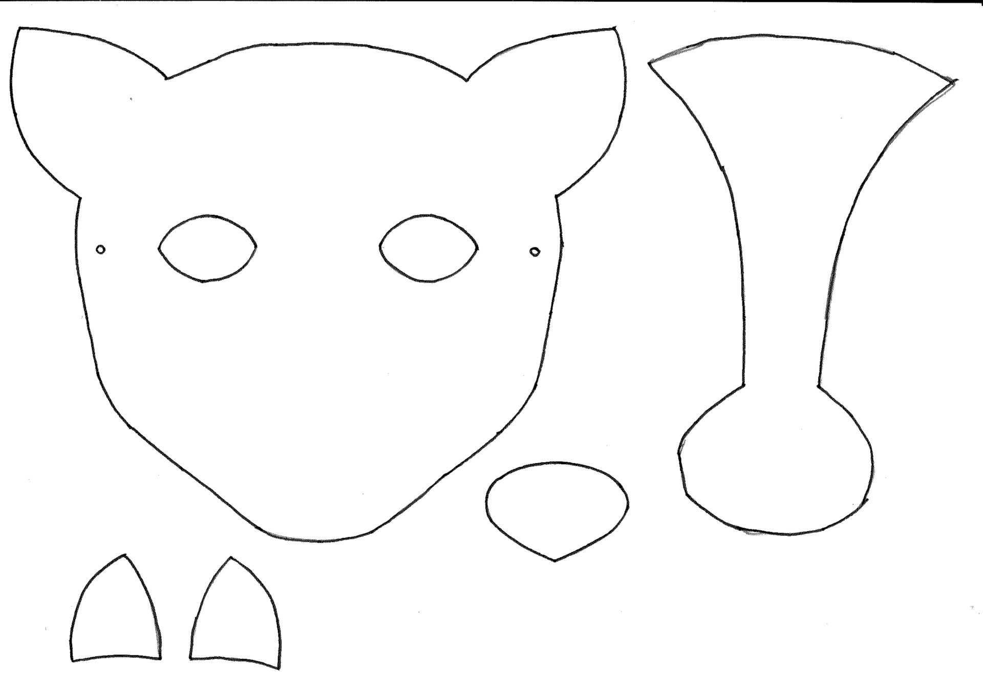 Basteln für Kinder: Tiermasken einfach selbst gemacht - #zukunftleben