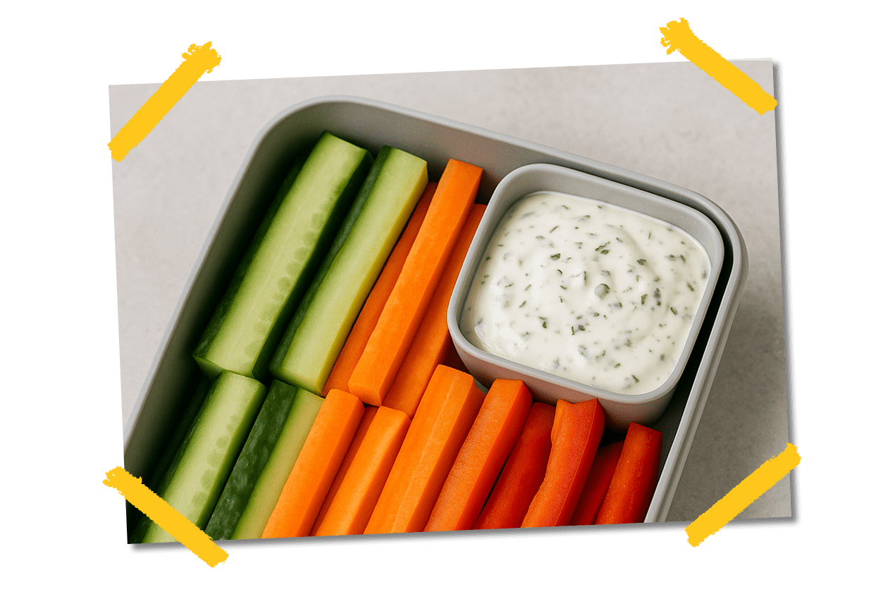Gemüsesticks Neu 3 Min