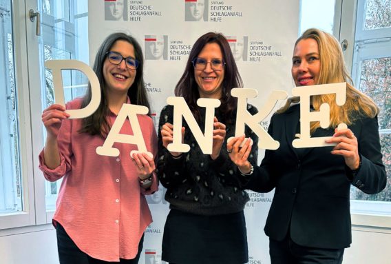 Danke Foto Schlaganfall Hilfe